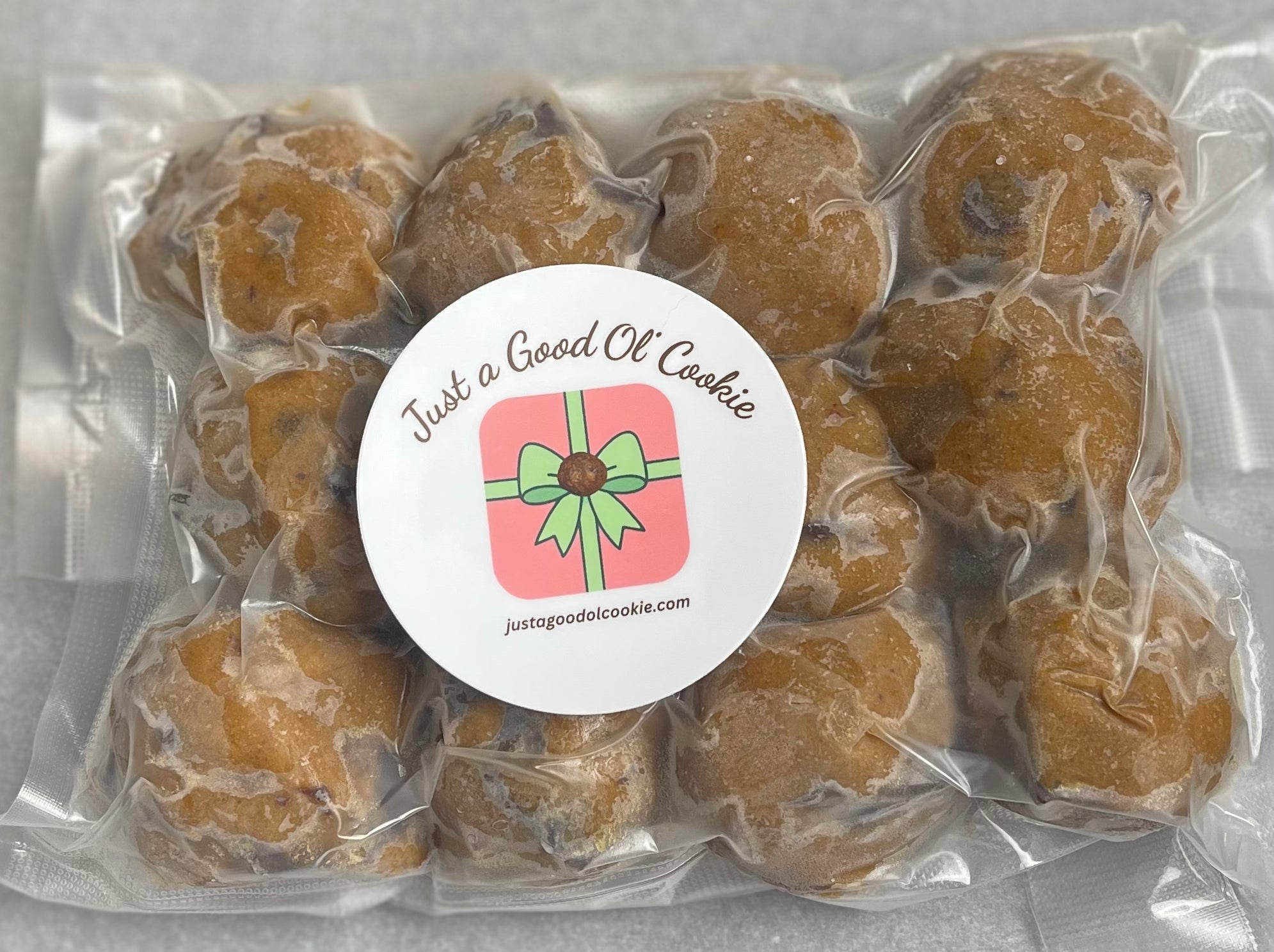 Chocolate Callet Cookie Dough (12 Cookies)